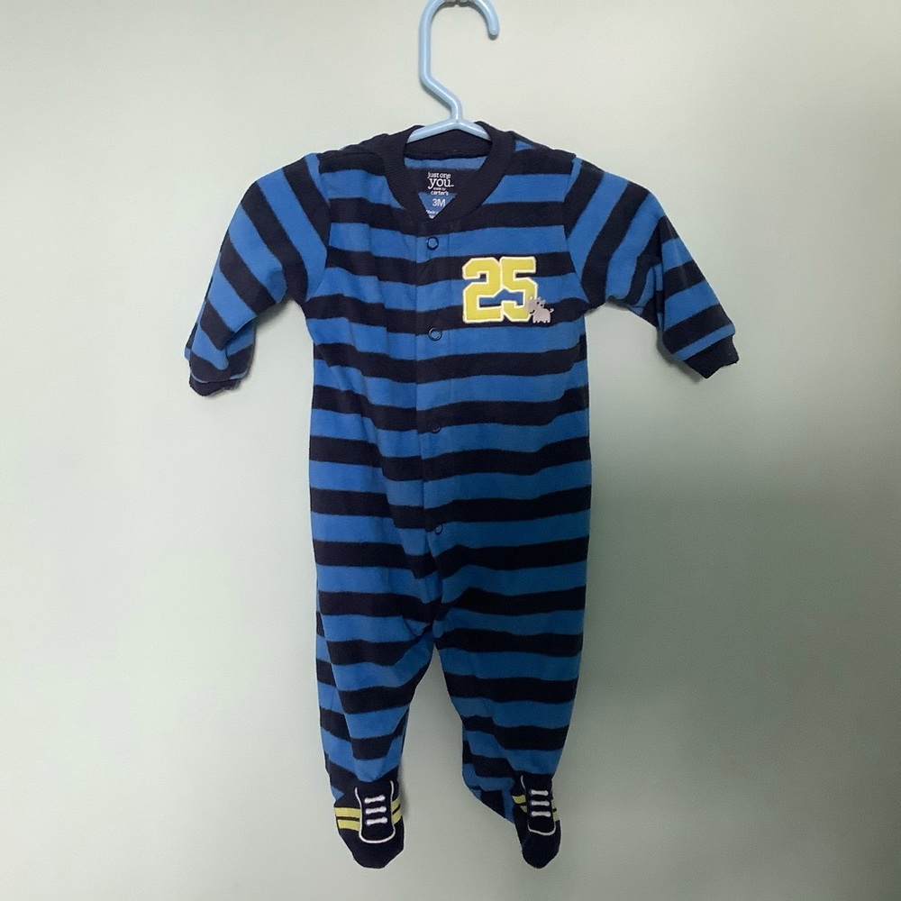 Football butt baby onsie